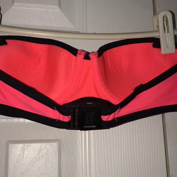 Colour Block Bandeau Bikini Top - Picture 3 of 3
